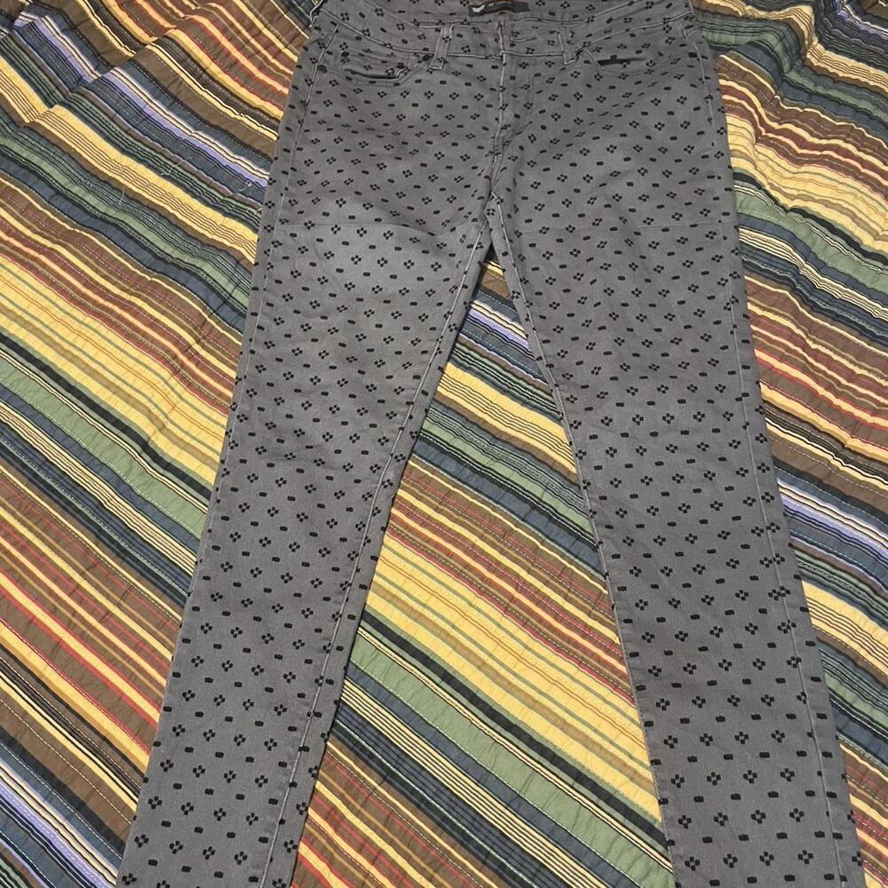 Levi's Women's Grey and Black Legging